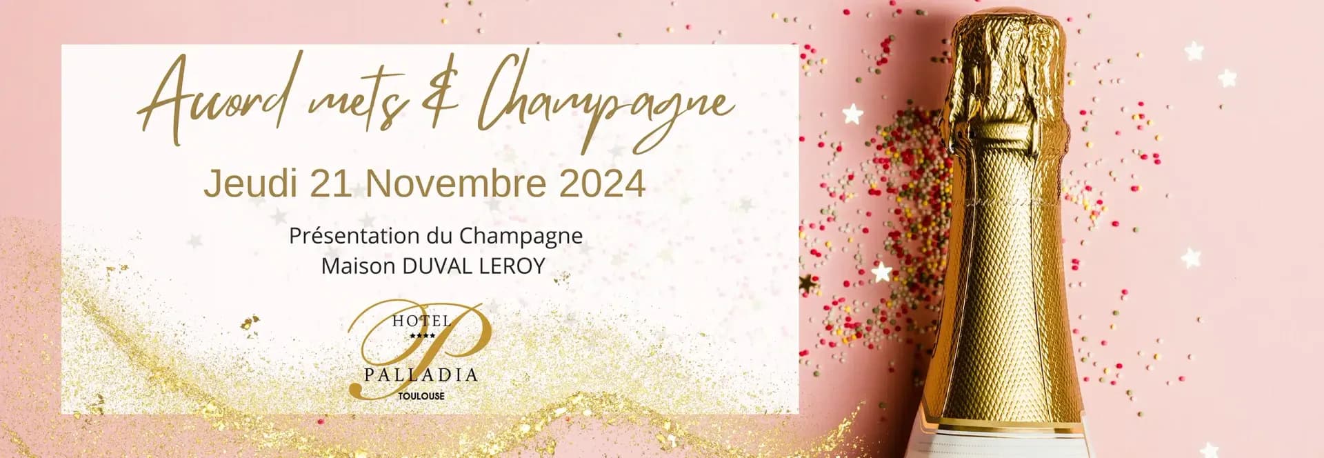 Dîner « Accord mets & Champagne »