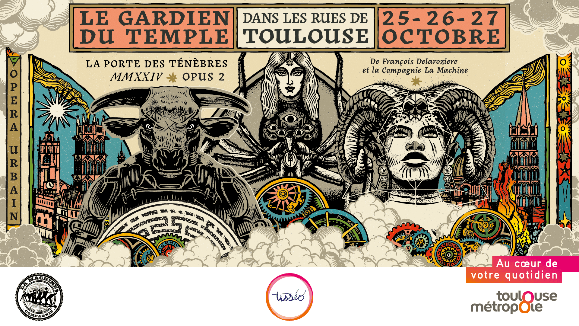 Le Gardien du Temple, con Tisséo y Toulouse Métropole