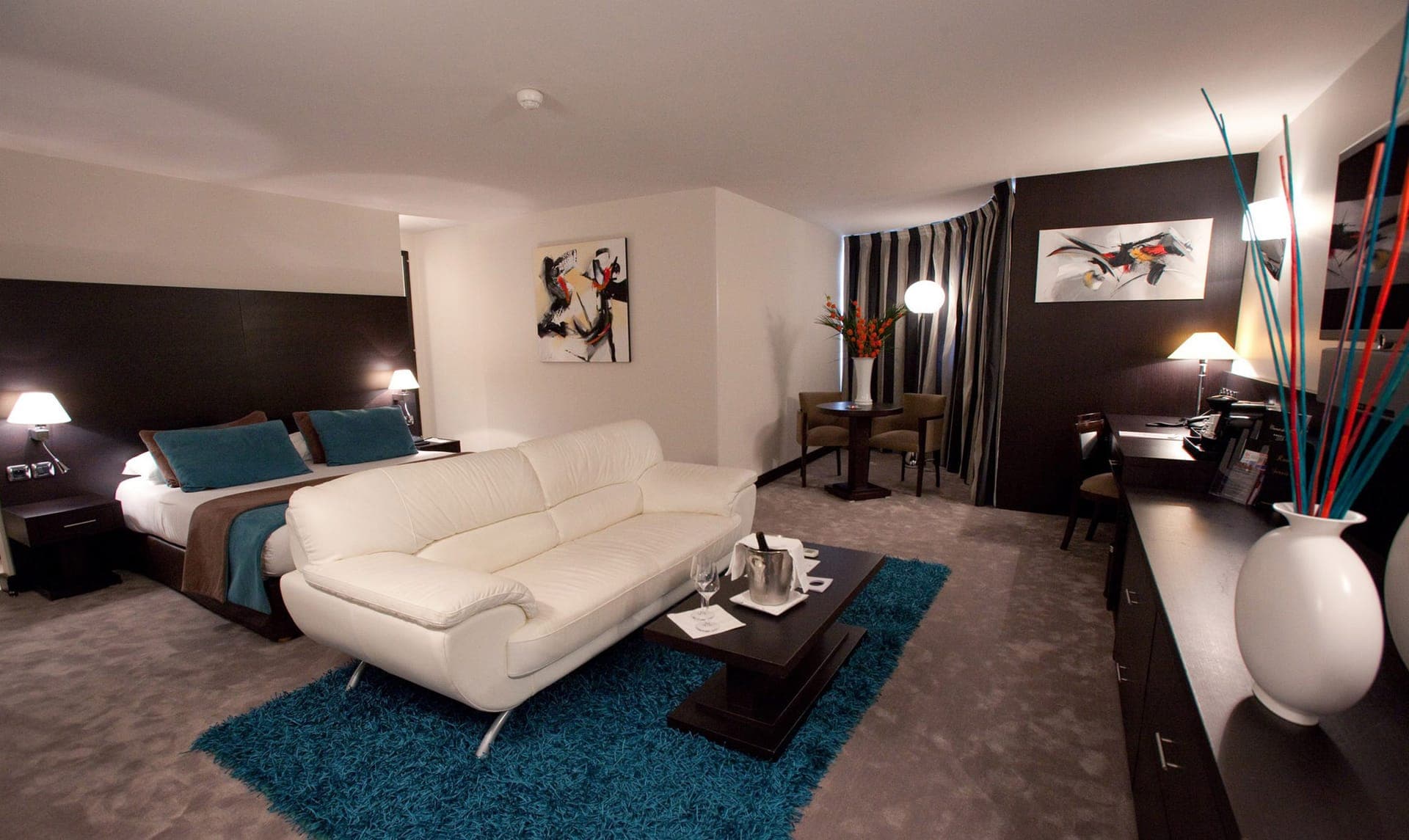 A suite at the Hôtel Palladia