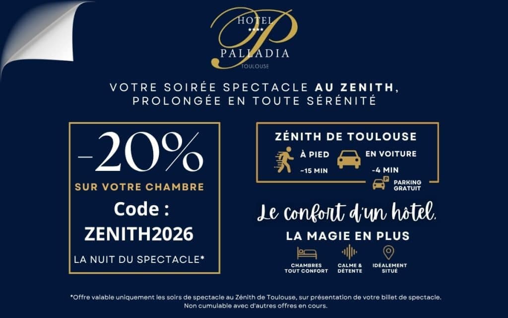Poster for the Zénith special offer, code ZENITH2026