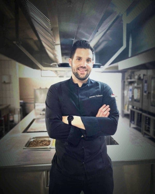 Jeremy Gabarrot, Head Chef of the Hôtel Palladia