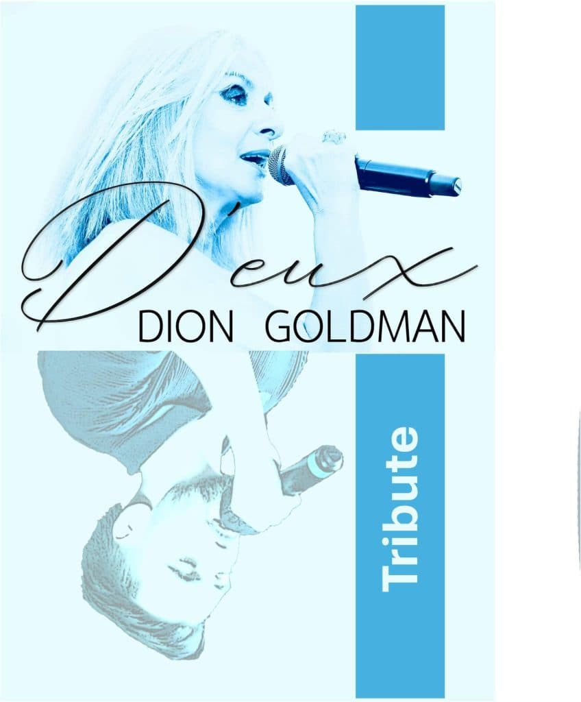 Affiche du tribute Céline Dion et Jean-Jacques Goldman