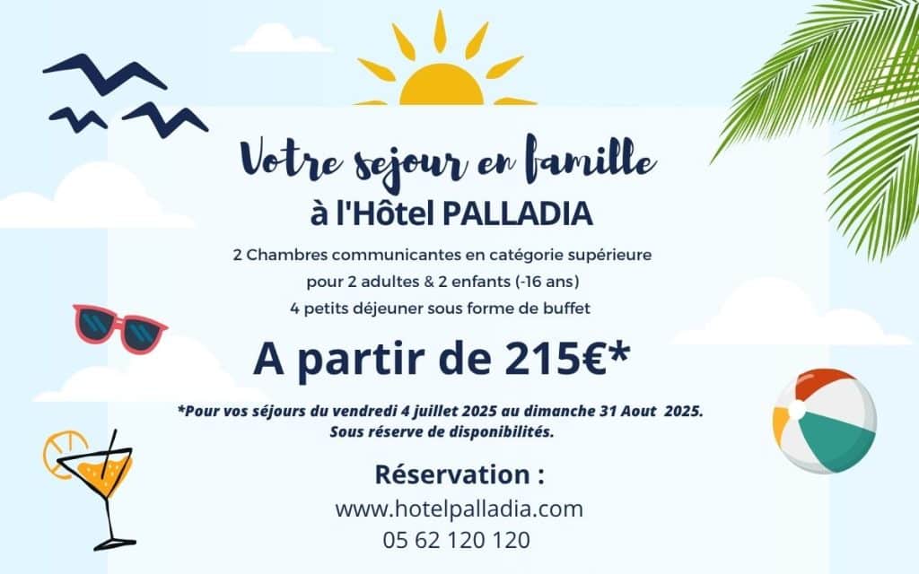 Offre été au Palladia